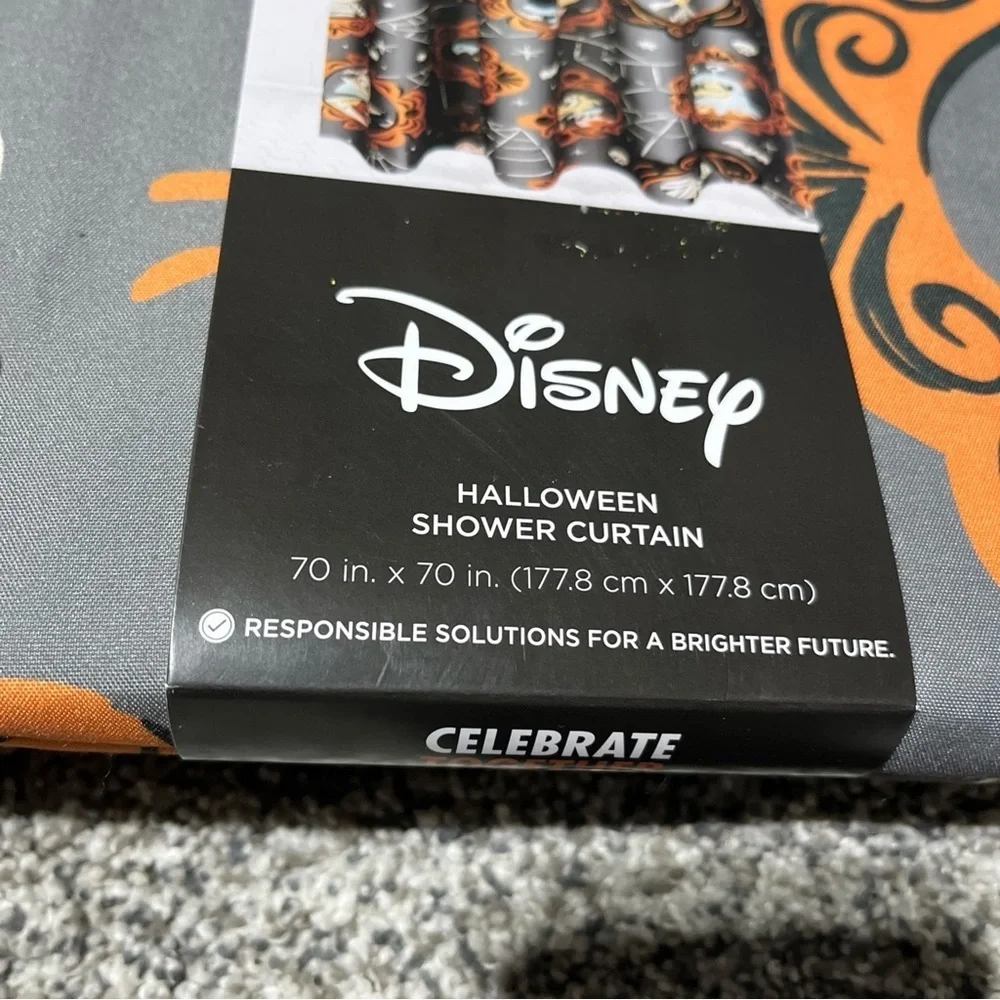 Celebrate Together™ Disney Mickey Mouse Halloween Shower Curtain